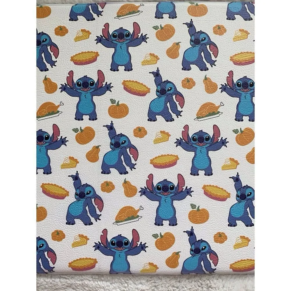 Disney Stitch Anti Fatigue Kitchen Mat 18 X 30” Pumpkin Pie‎ Autumn Fall NEW